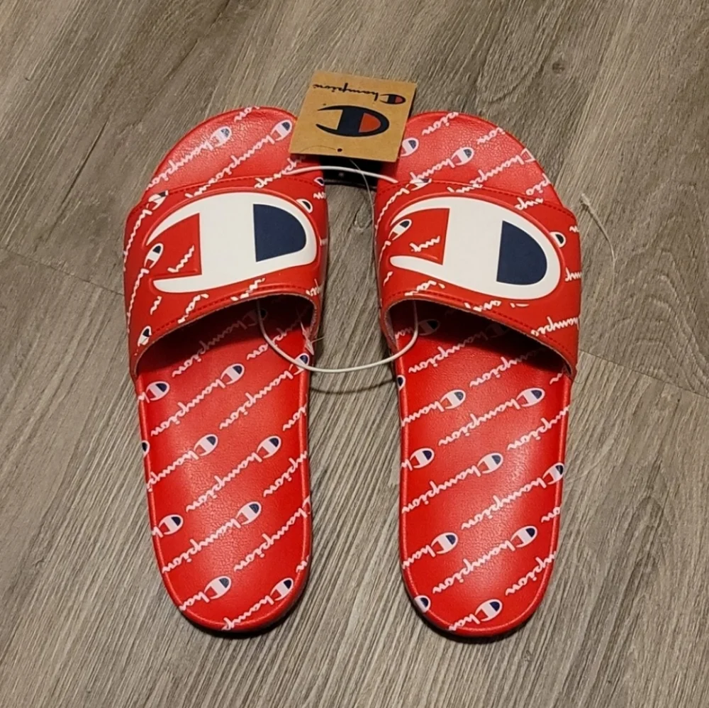 Champion IPO Repeat Slides Sandals Flip Flops